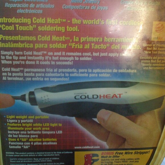 Powered By ColdHeat Cordless Soldering Tool and Carry Case - Picture 6 of 6